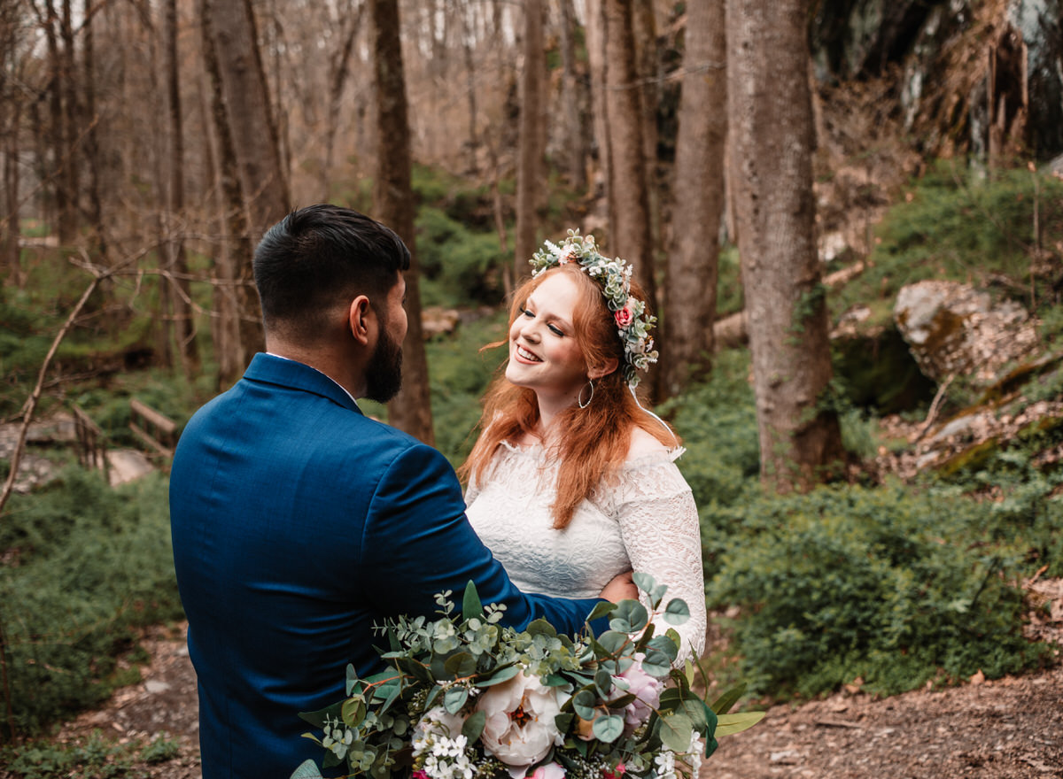 what is a first look at a wedding baltimore harford county md wedding photographer rocks state park kilgore falls falling branch